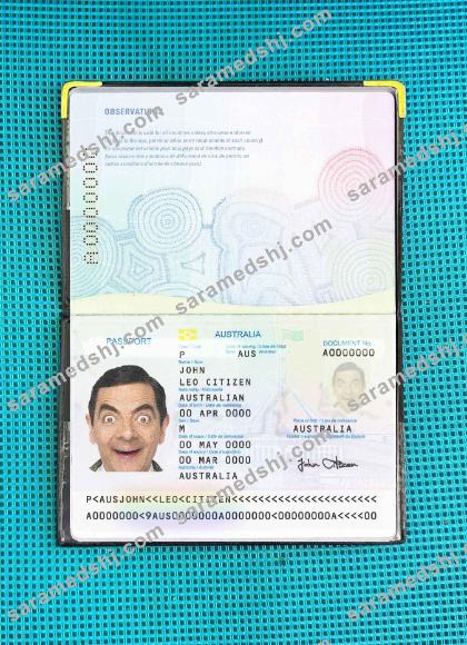 Australian standard passport photo look